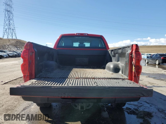 2016 Toyota Tundra 4WD Truck SR with VIN 5TFUM5F15GX066371, listed as a Copart auction lot 46525995 with 223,389 mi miles and Salvage Title. Bid and sale history available at carsss.com. Image 6.