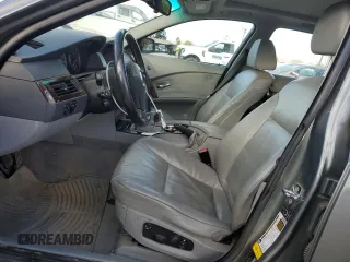 2006 BMW 5 Series 530xi with VIN WBANN73556B799064, listed as a Copart auction lot 87372444 with 230,613 mi miles and Salvage Title. Bid and sale history available at carsss.com. Image 7.