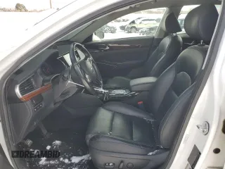 2017 Kia Cadenza Premium with VIN KNALB4J12H5036791, listed as a Copart auction lot 46122565 with 59,486 mi miles and Salvage Title. Bid and sale history available at carsss.com. Image 7.