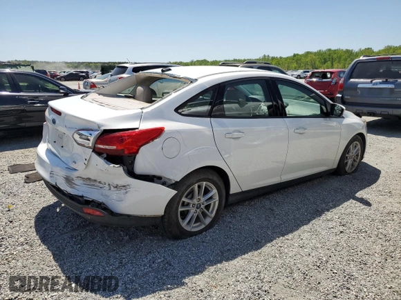 2018 Ford Focus SE z VIN 1FADP3F29JL295712, wystawiony jako Copart lot #53361485 z przebiegiem 55 857 mil mil oraz Szkody całkowita. Historia ofert i sprzedaży dostępna na DreamBid. Obrazek 3.