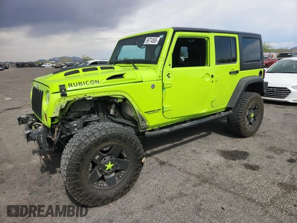 2012 Jeep Wrangler Unlimited Call of Duty MW3 z VIN 1C4BJWFG4CL242211, wystawiony jako Copart lot #59774555 z przebiegiem 117 463 mil mil oraz Szkoda całkowita • Salvage title. Historia ofert i sprzedaży dostępna na DreamBid. Obrazek 1.