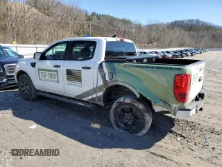 2022 Ford Ranger XL with VIN 1FTER4FH2NLD41244, listed as a Copart auction lot 46752145 with 103,424 mi miles and Salvage title. Bid and sale history available at DreamBid. Image 2.