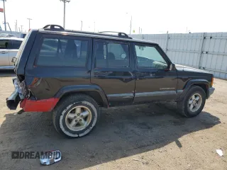 2001 Jeep Cherokee Sport with VIN 1J4FF48S51L548933, listed as a Copart auction lot 60962095 with 175,352 mi miles and Clean title. Bid and sale history available at DreamBid. Image 3.