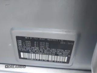 2013 Subaru Legacy Limited z VIN 4S3BMBK62D3028364, wystawiony jako IAAI lot #42550949 z przebiegiem 201 712 mil mil oraz . Historia ofert i sprzedaży dostępna na DreamBid. Obrazek 9.