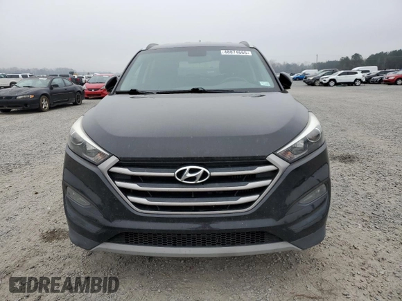 2017 Hyundai Tucson Sport with VIN KM8J3CA27HU596429, listed as a Copart auction lot 48874665 with 77,647 mi miles and Salvage Title. Bid and sale history available at DreamBid. Image 5.