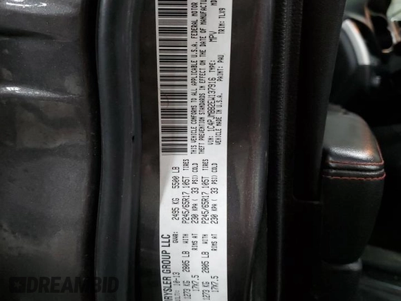 2014 Jeep Cherokee Trailhawk with VIN 1C4PJMBB2EW137916, listed as a Copart auction lot 44961445 with 119,145 mi miles and Salvage Title. Bid and sale history available at carsss.com. Image 13.