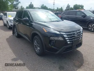 2024 Nissan Rogue S with VIN 5N1BT3AB8RC747225, listed as a IAAI auction lot 42720849 with 34,117 mi miles and . Bid and sale history available at DreamBid. Image 1.