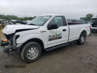 2017 Ford F-150 XL with VIN 1FTMF1C87HKD91882, listed as a Copart auction lot 61535085 with 123,060 mi miles and Salvage title. Bid and sale history available at DreamBid. Image 1.