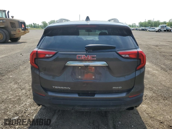 2019 GMC Terrain SLE with VIN 3GKALTEX0KL176558, listed as a Copart auction lot 59728064 with 112,816 mi miles and Salvage Title. Bid and sale history available at carsss.com. Image 6.