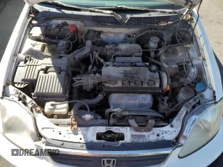 2000 Honda Civic EX with VIN JHMEJ8647YS004508, listed as a Copart auction lot 76315554 with 204,597 mi miles and Clean Title. Bid and sale history available at carsss.com. Image 11.
