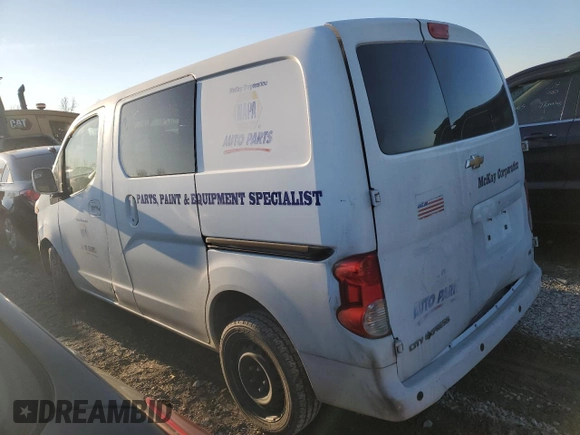 2015 Chevrolet City Express Cargo LT with VIN 3N63M0ZN3FK724019, listed as a Copart auction lot 80922084 with Not Provided miles and Salvage Title. Bid and sale history available at DreamBid. Image 2.