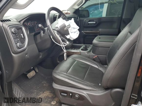 2019 Chevrolet Silverado 1500 RST with VIN 1GCRYEED3KZ241669, listed as a Copart auction lot 50583165 with 69,056 mi miles and Salvage Title. Bid and sale history available at DreamBid. Image 7.