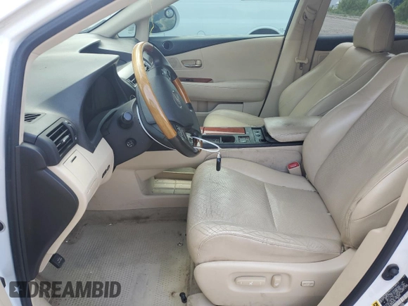 2010 Lexus RX 350 with VIN 2T2ZK1BA6AC003162, listed as a Copart auction lot 59735765 with 186,333 mi miles and Clean title. Bid and sale history available at DreamBid. Image 7.