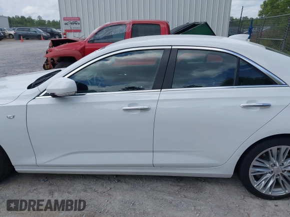2024 Cadillac CT4 Premium Luxury with VIN 1G6DB5RK5R0103234, listed as a IAAI auction lot 42120527 with Not Provided miles and . Bid and sale history available at DreamBid. Image 14.