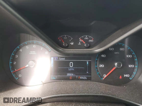 2018 GMC Canyon 4WD All Terrain w/Cloth with VIN 1GTG6CEN6J1301001, listed as a Copart auction lot 71751754 with 36,924 mi miles and Salvage Title. Bid and sale history available at carsss.com. Image 9.