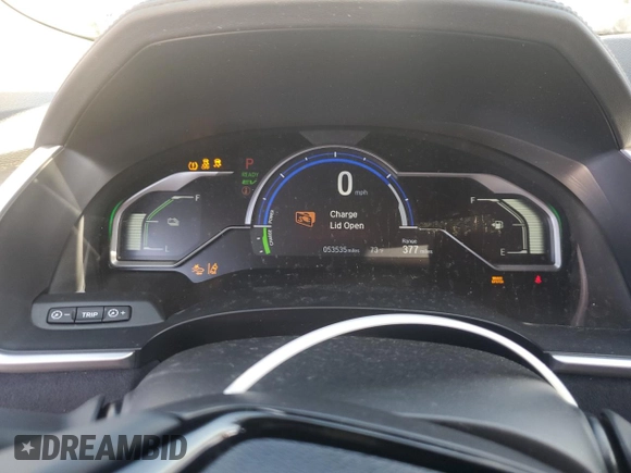 2018 Honda Clarity Plug-In Hybrid Touring with VIN JHMZC5F3XJC024303, listed as a Copart auction lot 78286984 with 53,535 mi miles and Salvage Title. Bid and sale history available at carsss.com. Image 9.