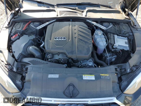 2022 Audi A5 Sportback Premium with VIN WAUABCF51NA032716, listed as a Copart auction lot 52808484 with 55,473 mi miles and Salvage Title. Bid and sale history available at carsss.com. Image 13.