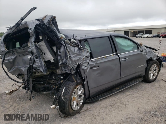 2022 Chevrolet Suburban Premier with VIN 1GNSCFKD9NR157958, listed as a Copart auction lot 53354422 with 7,800 mi miles and Non repairable. Bid and sale history available at DreamBid. Image 9.