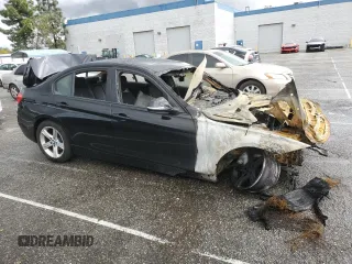 2015 BMW 3 Series 328i with VIN WBA3C1C55FK119920, listed as a Copart auction lot 48752765 with Not Provided miles and Non Repairable. Bid and sale history available at carsss.com. Image 4.