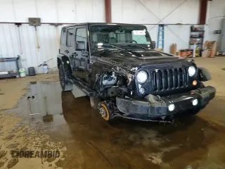 2017 Jeep Wrangler Unlimited Sahara with VIN 1C4HJWEG9HL639562, listed as a Copart auction lot 55074445 with 112,225 mi miles and Salvage title. Bid and sale history available at DreamBid. Image 15.