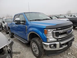 2021 Ford F-350 XL with VIN 1FT8W3BN7MEC21230, listed as a Copart auction lot 86621664 with 11,359 mi miles and Salvage Title. Bid and sale history available at DreamBid. Image 4.
