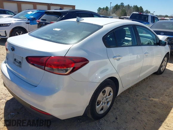 2018 Kia Forte LX with VIN 3KPFL4A73JE181110, listed as a IAAI auction lot 41820802 with 108,011 mi miles. Bid and sale history available at carsss.com. Image 4.