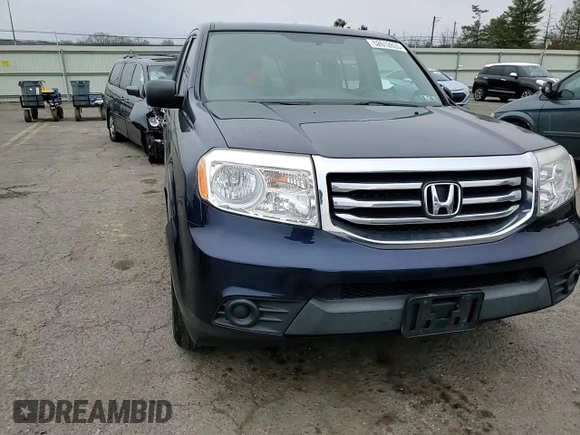 2014 Honda Pilot LX with VIN 5FNYF4H26EB014993, listed as a Copart auction lot 52612835 with 177,327 mi miles and Salvage Title. Bid and sale history available at DreamBid. Image 12.