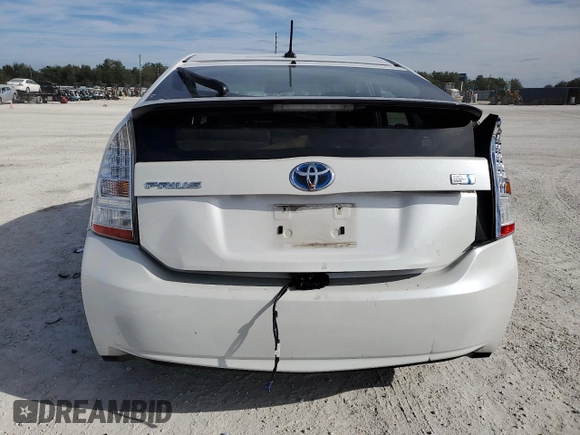 2011 Toyota Prius I with VIN JTDKN3DU1B0297789, listed as a Copart auction lot 84598534 with 218,023 mi miles and Salvage Title. Bid and sale history available at DreamBid. Image 6.