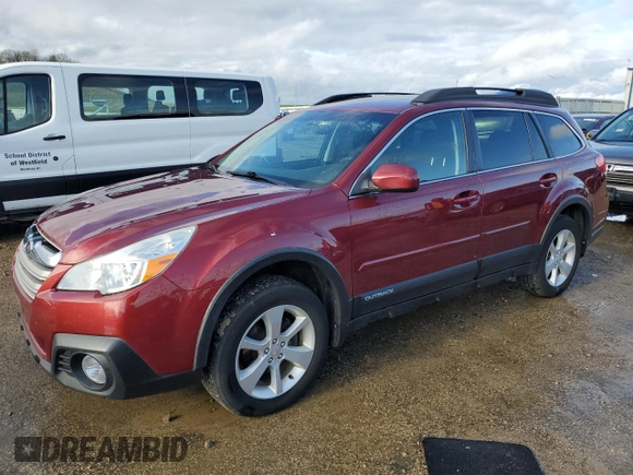 2014 Subaru Outback Premium with VIN 4S4BRBCC4E3324554, listed as a Copart auction lot 54422835 with 94,497 mi miles and Clean Title. Bid and sale history available at DreamBid. Image 1.