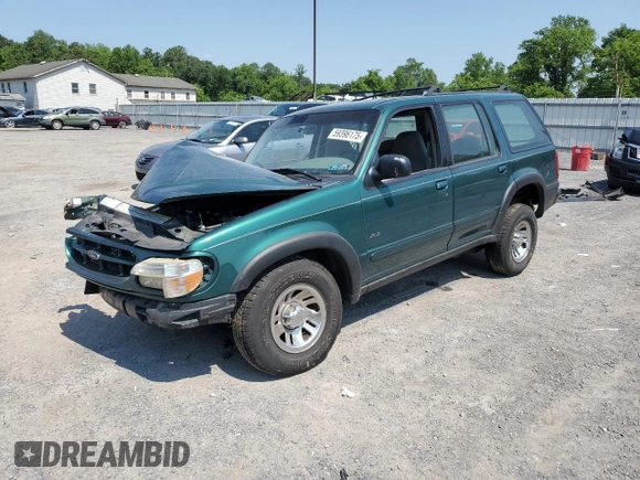 2001 Ford Explorer XLS with VIN 1FMZU72E41ZA71028, listed as a Copart auction lot 59396175 with 200,898 mi miles and Salvage title. Bid and sale history available at DreamBid. Image 1.