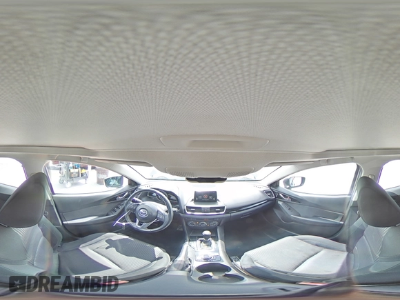2014 Mazda 3 i Touring with VIN JM1BM1L71E1181056, listed as a Copart auction lot 59767705 with 129,447 mi miles and Salvage title. Bid and sale history available at DreamBid. Image 14.