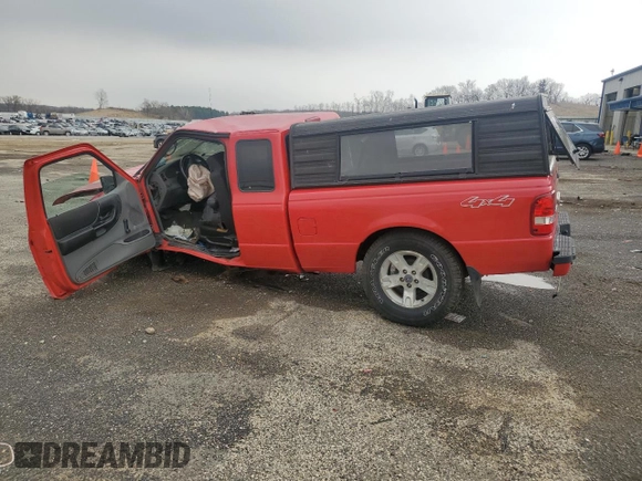2006 Ford Ranger XL with VIN 1FTYR15EX6PA10585, listed as a Copart auction lot 53548325 with 0 mi miles and Non Repairable. Bid and sale history available at carsss.com. Image 2.