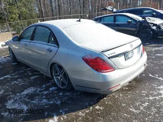 2015 Mercedes-Benz S-Class S 550 with VIN WDDUG8CB6FA069003, listed as a IAAI auction lot 41366424 with 61,856 mi miles. Bid and sale history available at carsss.com. Image 3.