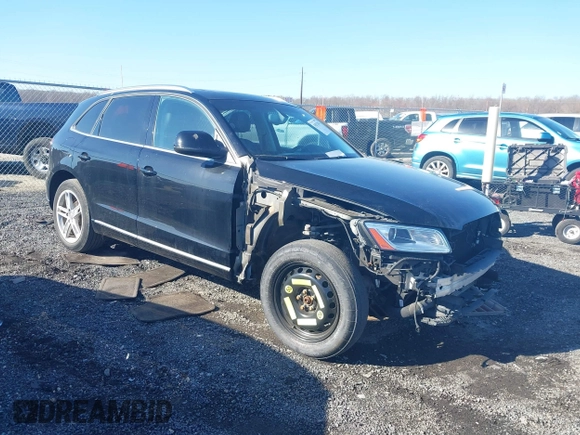 2014 Audi Q5 Premium Plus with VIN WA1LFAFPXEA073202, listed as a IAAI auction lot 41823284 with 98,779 mi miles. Bid and sale history available at carsss.com. Image 1.