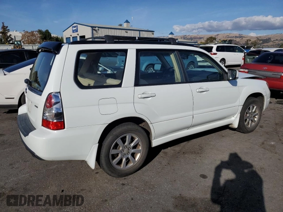 2007 Subaru Forester X w/Premium Pkg with VIN JF1SG65647G736242, listed as a Copart auction lot 80507734 with 102,253 mi miles and Salvage Title. Bid and sale history available at carsss.com. Image 3.