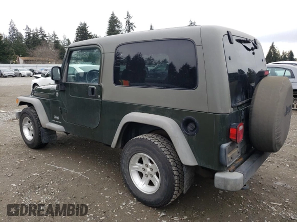 2006 Jeep Wrangler Unlimited LWB with VIN 1J4FA44S56P753768, listed as a Copart auction lot 46497805 with 144,742 mi miles and Salvage Title. Bid and sale history available at carsss.com. Image 2.