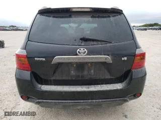 2009 Toyota Highlander Sport with VIN JTEDS43A492092587, listed as a Copart auction lot 57210994 with 195,908 mi miles and Salvage Title. Bid and sale history available at carsss.com. Image 6.