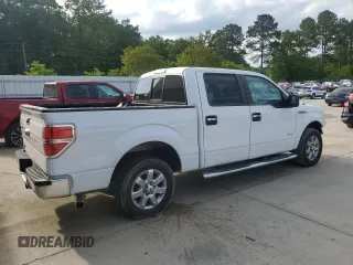 2014 Ford F-150 XL with VIN 1FTFW1CT0EKF35426, listed as a Copart auction lot 54832165 with 96,961 mi miles and Salvage title. Bid and sale history available at DreamBid. Image 3.