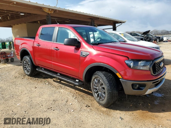 2020 Ford Ranger XL with VIN 1FTER4EH2LLA68823, listed as a Copart auction lot 48925145 with 45,752 mi miles and Salvage Title. Bid and sale history available at carsss.com. Image 4.