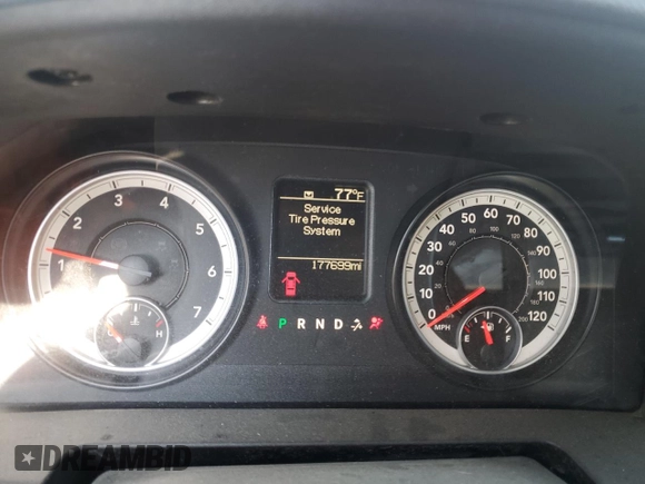 2013 Ram 1500 Express с VIN 1C6RR7FT6DS701621, выставлен на аукционе Copart как лот 52763725 с пробегом 177 699 миль миль и Списание • Salvage title. История ставок и продаж доступна на DreamBid. Изображение 9.