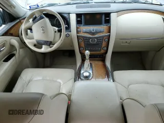 2011 Infiniti QX56 7-passenger with VIN JN8AZ2NE4B9002248, listed as a Copart auction lot 54601014 with 0 mi miles and Clean Title. Bid and sale history available at carsss.com. Image 8.