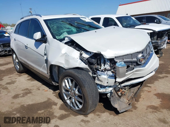2014 Cadillac SRX Performance Collection with VIN 3GYFNCE38ES675508, listed as a IAAI auction lot 41969292 with 147,534 mi miles and . Bid and sale history available at DreamBid. Image 1.