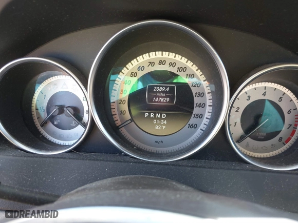 2012 Mercedes-Benz C-Class C 250 with VIN WDDGJ4HB3CF813428, listed as a IAAI auction lot 41779337 with 147,829 mi miles. Bid and sale history available at carsss.com. Image 7.