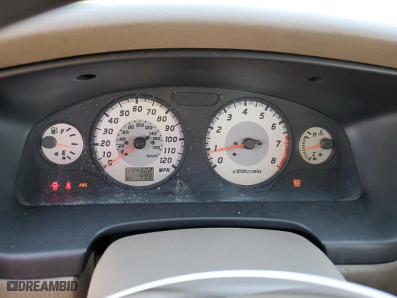 2001 Nissan Pathfinder LE with VIN JN8DR07XX1W514225, listed as a Copart auction lot 46362685 with 144,302 mi miles and Salvage Title. Bid and sale history available at carsss.com. Image 9.