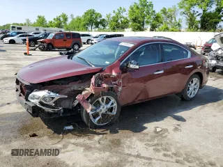 2013 Nissan Maxima SV with VIN 1N4AA5AP3DC826703, listed as a Copart auction lot 57340645 with 152,937 mi miles and Salvage title. Bid and sale history available at DreamBid. Image 1.
