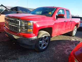 2014 Chevrolet Silverado 1500 LT with VIN 1GCVKREC7EZ107427, listed as a IAAI auction lot 41330419 with 157,932 mi miles. Bid and sale history available at carsss.com. Image 2.