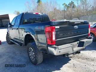 2022 Ford Super Duty F-250 SRW XL with VIN 1FT7W2B62NED69589, listed as a IAAI auction lot 41630757 with 98,748 mi miles. Bid and sale history available at carsss.com. Image 3.