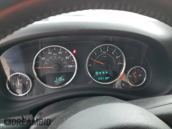 2018 Jeep Wrangler JK Unlimited Sahara with VIN 1C4HJWEG3JL921167, listed as a Copart auction lot 57310714 with 59,110 mi miles and Salvage Title. Bid and sale history available at carsss.com. Image 9.