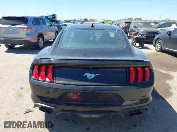 2022 Ford Mustang EcoBoost with VIN 1FA6P8TH8N5140335, listed as a IAAI auction lot 41777549 with 9,722 mi miles and . Bid and sale history available at DreamBid. Image 16.