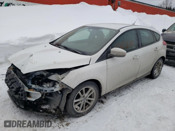 2017 Ford Focus SE with VIN 1FADP3K2XHL207380, listed as a Copart auction lot 46412645 with 115,282 mi miles and Salvage Title. Bid and sale history available at carsss.com. Image 1.